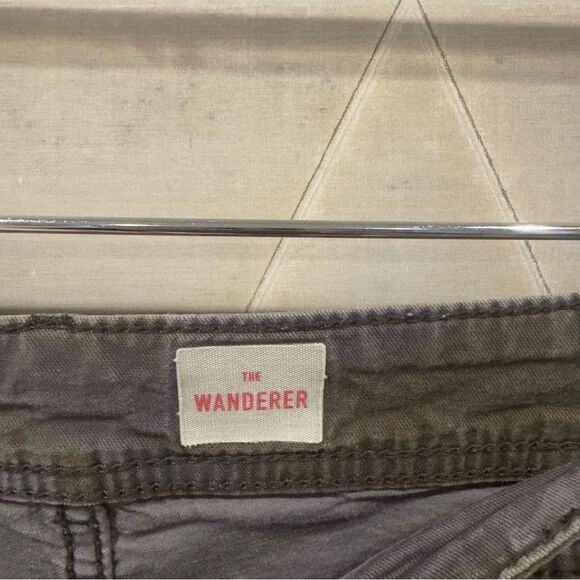 ANTHROPOLOGIE Wanderer Camo Utility Pants in Green Gray Size 31 - Picture 3 of 8